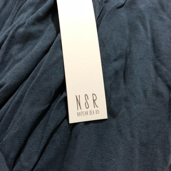 NSR ‘Julienne’ Bell Sleeve Wrap Romper - Picture 6 of 9